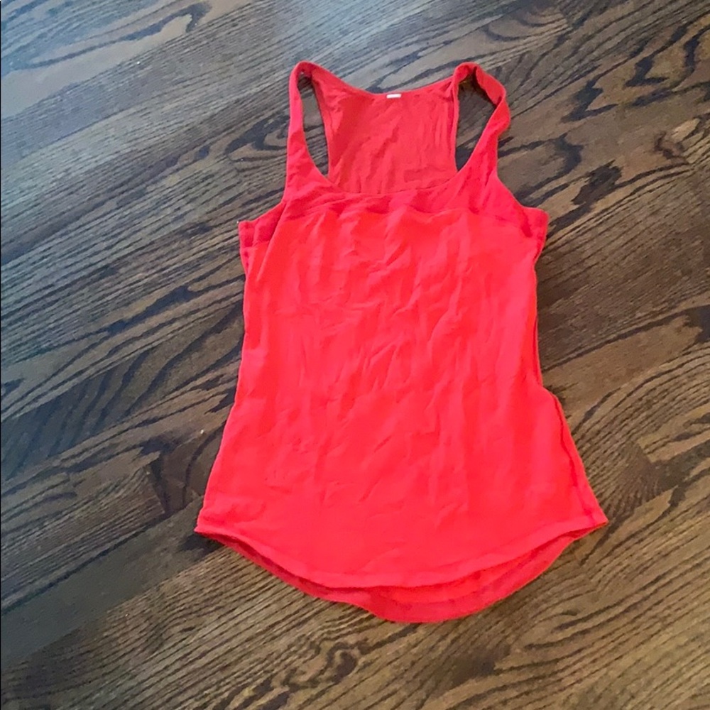 Lululemon Red Tank- like new - 4